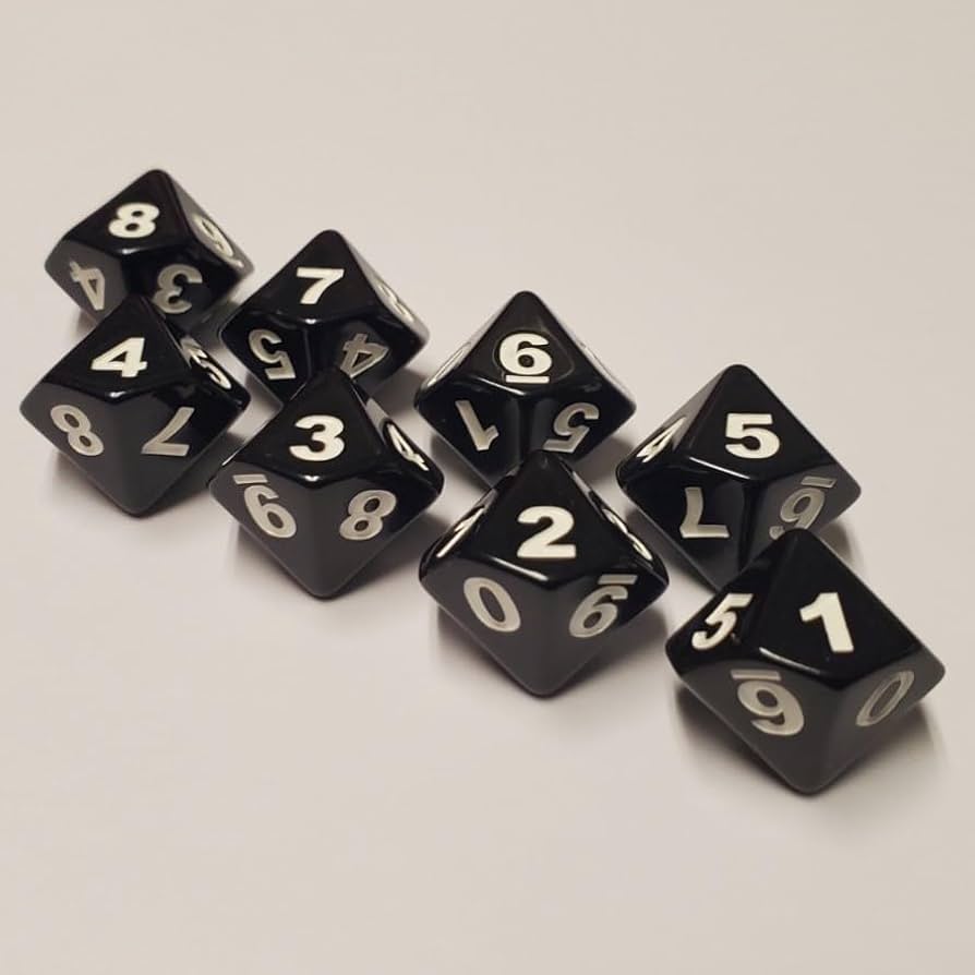 Amazon | Spindown d10 Dice (8 Pack) Great For Magic: The